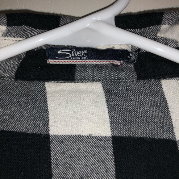 Black and white plaid - Picture 2 of 2